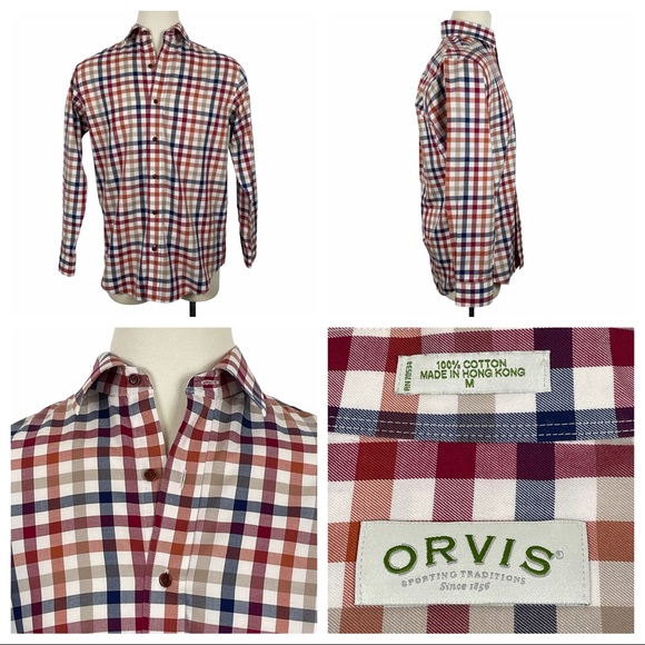 Orvis Other - ExcCond Orvis Long Sleeve Plaid Button Down Medium